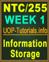 NTC/255 Wk 1 Information Storage